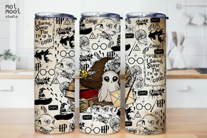Harry Potter Magic Wizard Kids 20oz Tumbler Design