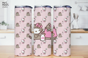 Sanrio Hello Kitty Milk 20oz Tumbler Design