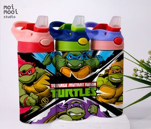 Ninja Turtles 12oz Kids Sippy Tumbler Design