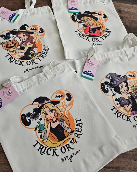 Halloween Custom Totes