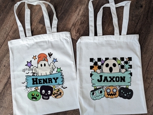 Halloween Custom Totes