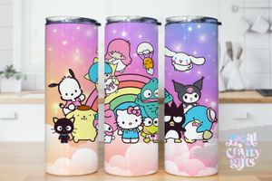Sanrio Hello Kitty Friends 20oz Tumbler Design