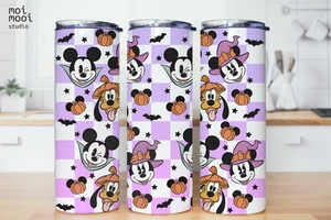 Halloween Disney Minnie Mouse 20oz Tumbler Design