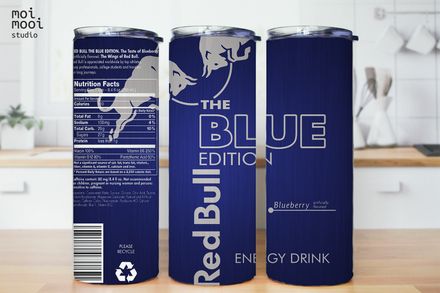Energy Drink 20oz Tumbler Design
