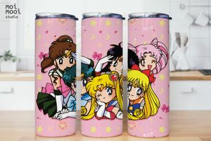 Sailor Moon Princess Anime 20oz Tumbler Design