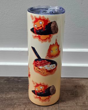 Ghibli Calcifer Fire Tumbler
