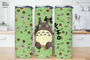 Anime Ghibli Totoro 20oz Tumbler Design