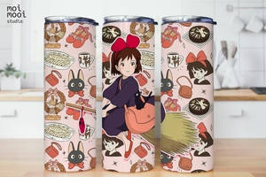 Anime Ghibli Kiki&#x27;s Delivery 20oz Tumbler Design