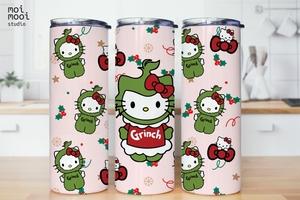 Sanrio Christmas Hello Kitty 20oz Tumbler Design