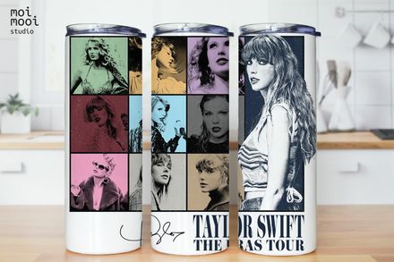 Taylor Swift Swiftie Eras Tour 20oz Tumbler Design
