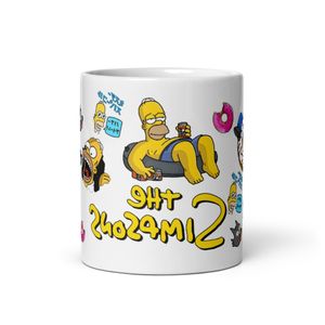 Simpson Homer Cartoon Kids 11oz Mug Design
