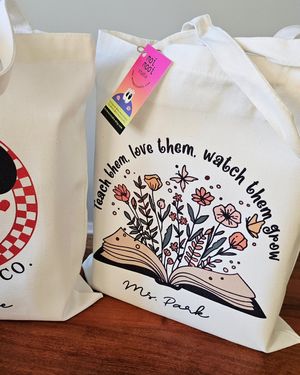 Teachers Gift Custom Totes