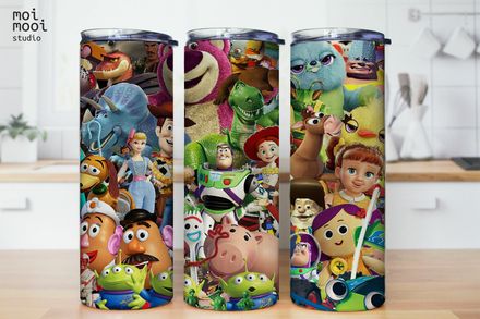 Disney Pixar Toy Story Kids Movie 20oz Tumbler Design