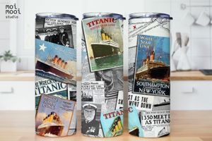 Titanic Movie 20oz Tumbler Design