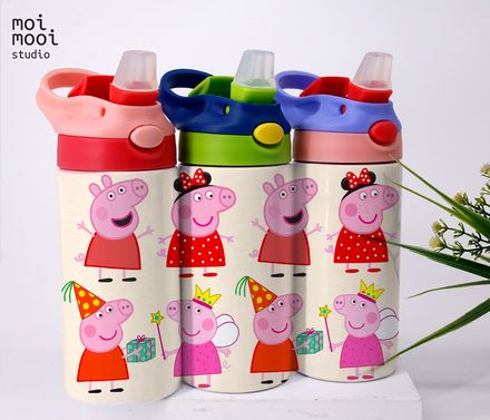 Peppa Pig 12oz Kids Sippy Tumbler Design