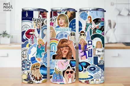 Taylor Swift Swiftie 20oz Tumbler Design