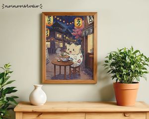 Pokemon Togepi Ramen Print 8x10