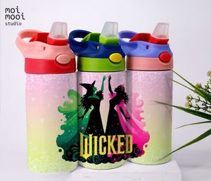 Wicked 12oz Kids Sippy Tumbler Design