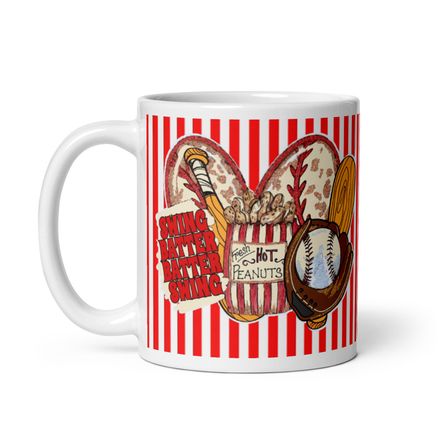 Softball Sports Game day 11oz Mug Design