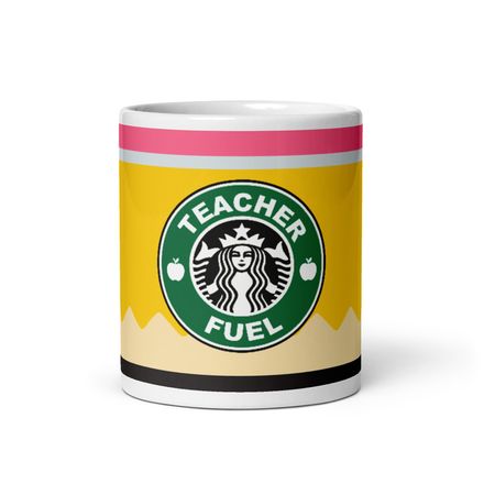 School Teacher Pencil Coffee Mug 11oz Design