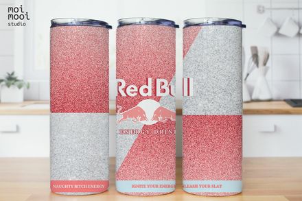 Energy Drink 20oz Tumbler Design