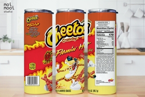 Snack Candy Cheetos Food 20oz Tumbler Design