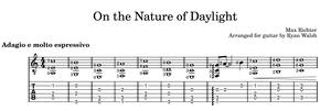 On the Nature of Daylight - Max Richter