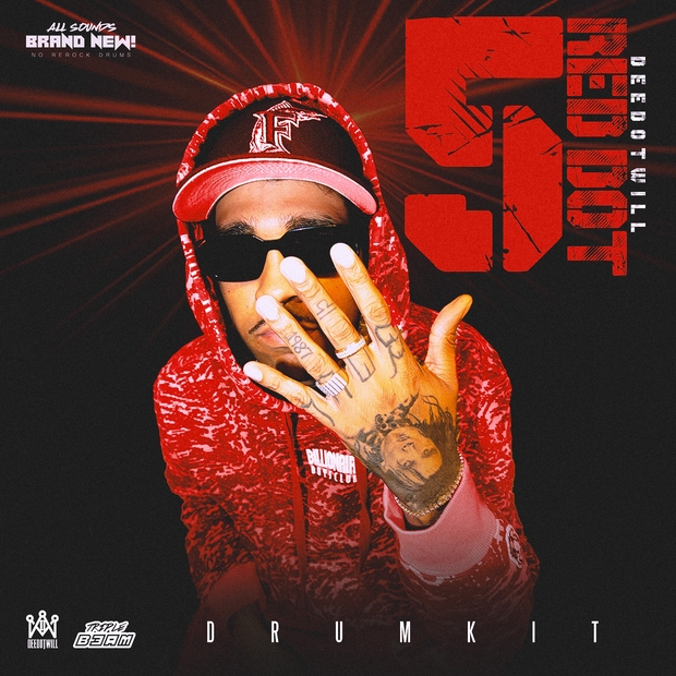 RED DOT 5 Drum Kit (Official)