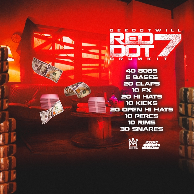 RED DOT 7 Drum Kit (Official)