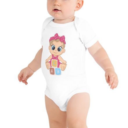 ABC-baby girl one piece suit