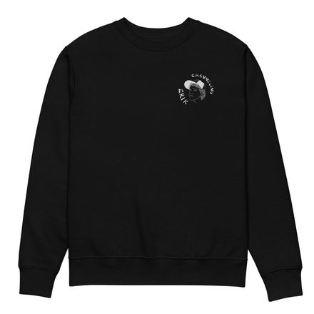 Channeling Erik Embroidered Unisex Eco Sweatshirt 