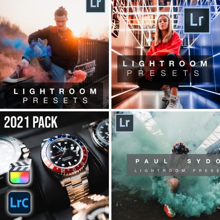 MASTER BUNDLE 2018 - 2021 // 20+ LR Presets - LUTS - Wallpaper 