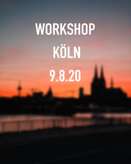 Foto Workshop Ticket 09.08.20 - Paul Sydow 