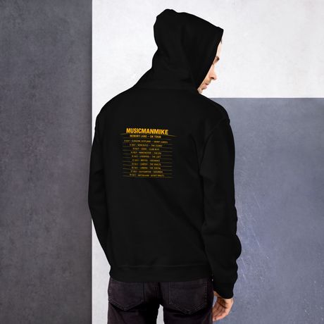 MUSICMANMIKE  Memory Lane Tour Hoodie (Black Edition)