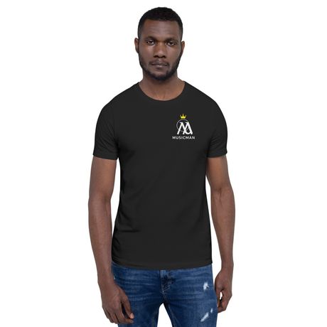 Music Man T‑Shirt – White Chest Logo