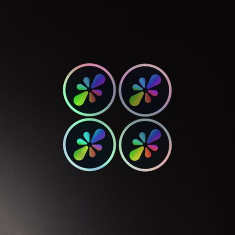 Holographic Gloopie Stickers