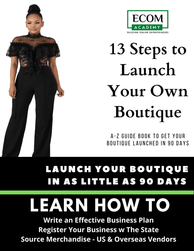 13 Steps to Launch a Boutique