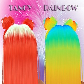 RAINBOW &amp; TANGY HAIR TEXTURE