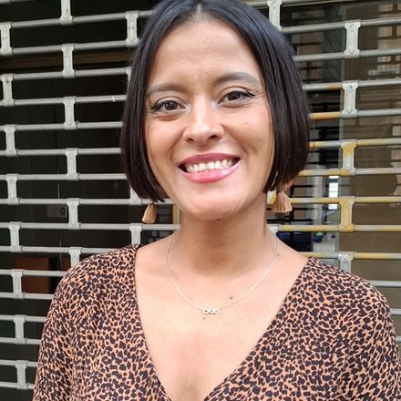Stella: undercut bob to bald fade pixie