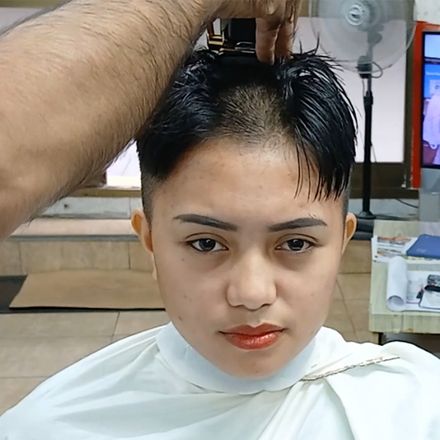 Humiliation at the barber shop