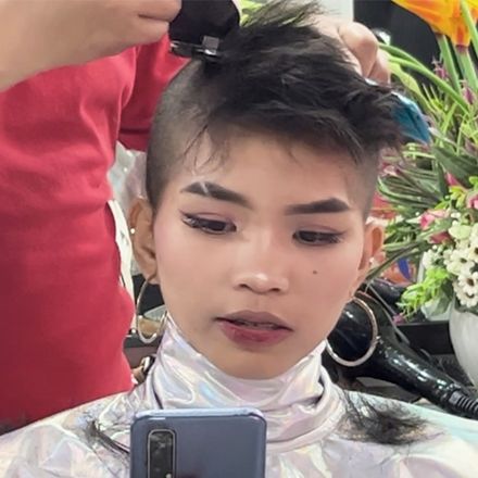 Jasmine: long to bald