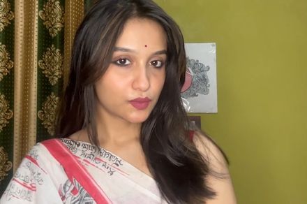 Cute Indian girl gets surprise makeover