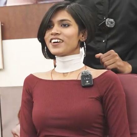 Kavita: long bob to micro bob with bangs