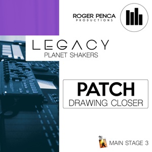 PATCH DRAWING CLOSER | LEGACY Planet Shakers ( Main Stage 3 Version )