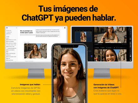 Curso de avatares en vídeo con Imágenes de ChatGPT.