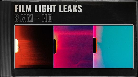 FREE OLD FILM EFFECTS : LIGHT LEAKS - 8MM