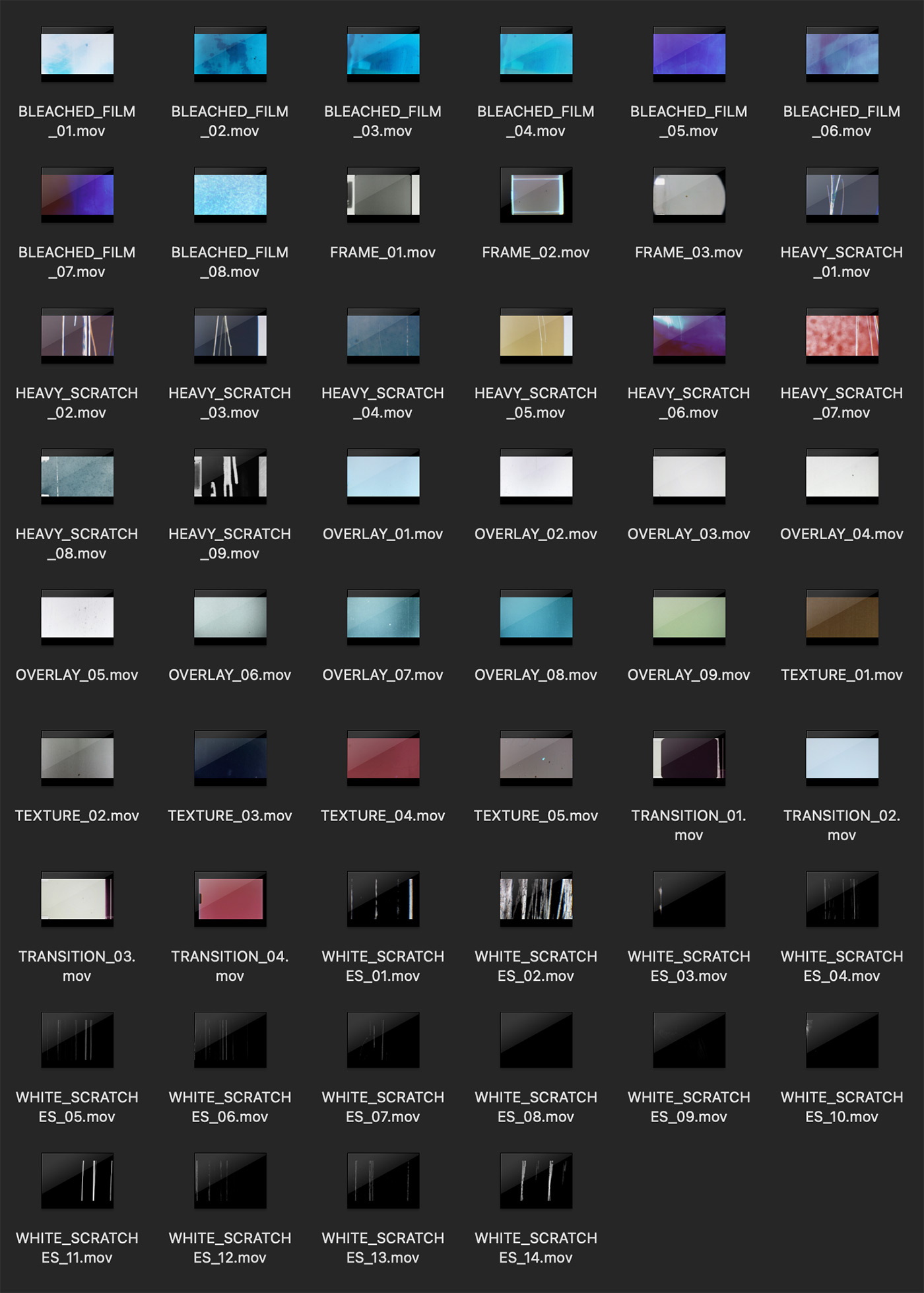 FREE OLD FILM EFFECTS, DIRT, DUST, SCRATCHES, 8MM, 16MM