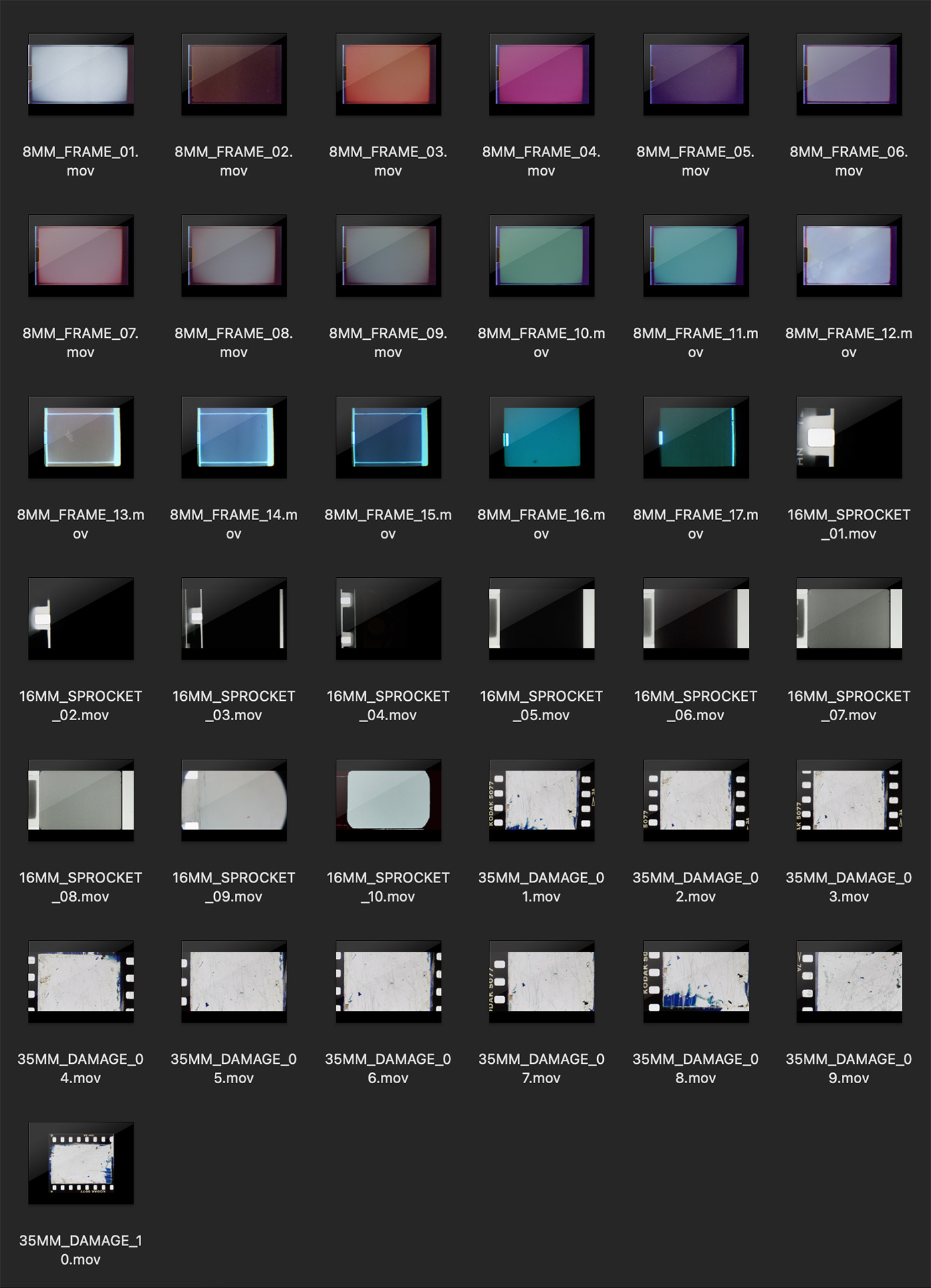 FREE FILM GRAIN, OVERLAYS, EFFECTS , SUPER 8MM, 16MM, 35MM