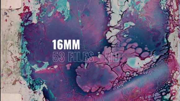 ANIMATED ABSTRACT PAINTED FILM