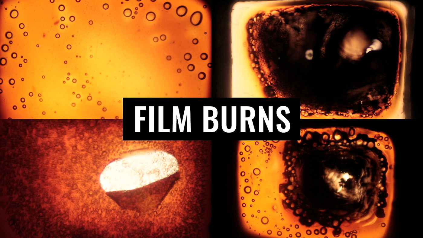 free film burn effects 16mm
